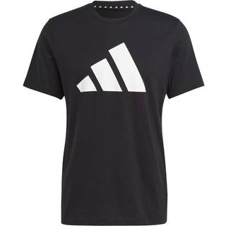 Train Essentials Feelready Logo Training T-shirt - Black / White - S