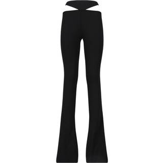 The Attico Waist cutout slim pants - black - L