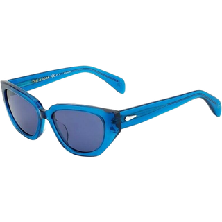 Rag & Bone RNB1055/S PJP/KU 54 Solbriller Kvinder Blue - Transparent Blue - 54mm