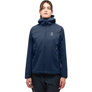 Haglöfs Women's Move Softshell Hood Tarn Blue, XS