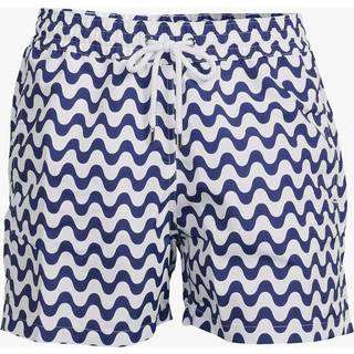 Frescobol Carioca Copacabana printed swim shorts - blue - EU 50