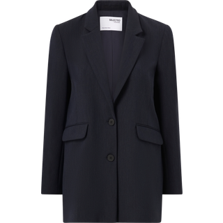 Rita Relaxed Blazer, Dark Sapphire, 34