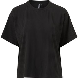 PIECES dame t-shirt PCKYLIE - Black - M
