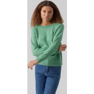 Vero Moda dame strik VMDOFFY - Bright Green MELANGE - S