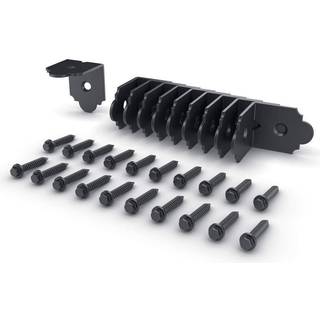 Ozco Building Products 56617 Laredo Sunset 2-tommer Rafter Clips (10 pr. Pakke) Sort