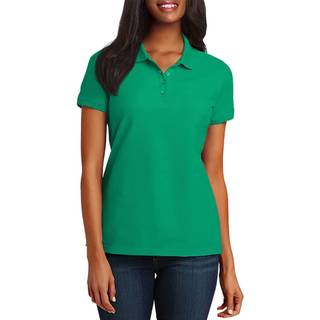 Port Authority Ladies Core Classic Pique Polo L100 Bright Kelly Green XXL