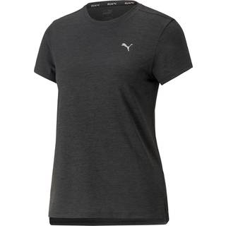 Puma Run Favorite Heather Running Shirt Women - Dark Grey, Size 8 - dark_grey