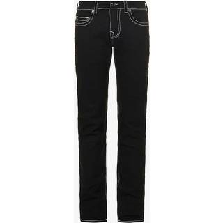 True Religion Rocco Taper Paint Jeans, Black - 32