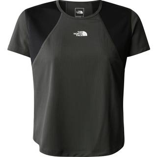 The North Face Women's Lightbright Short Sleeve Tee Asphalt Grey/TNF Black, XS