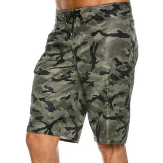 Quiksilver herres standard Manic 22 tommer l?ngde Cargo Pocket BoardShort Swim Trunk Forest Night 38
