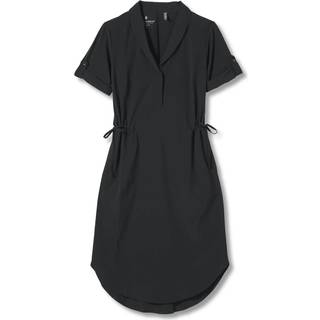 Royal Robbins Women's Spotless Traveler Dress S/S Kjole Damer størrelse M farve sort