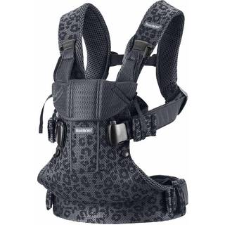 BabyBjörn One Air Bæresele 3D Mesh, Antracit Leopard