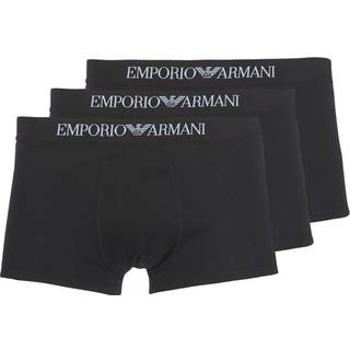 Armani Pure Cotton Trunks 9-pak - Black - X-Large