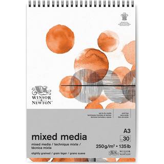 Mixed media pad 250g A3, 30 pages