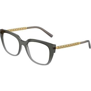 Dolce & Gabbana Kvinde DG5087 3385 Optiske stel Nylon Sort Transparent Firkantet Normal