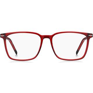 HUGO Hugo 1225 C9A 55 Briller Mænd Rød - Transparent Red - 55mm