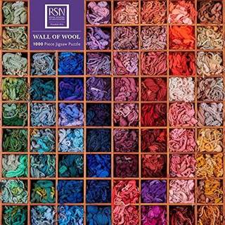 Adult Sustainable Jigsaw Puzzle: Royal School of Needlework: Wall of Wool