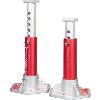 Big Red T43004 Torin Aluminium Jack st?r med l?sest?ttestifter: 3 ton (6 000 lb) Kapacitet R?dt/s?lv 1 par