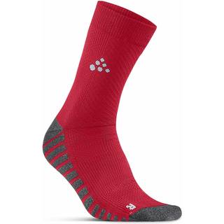 Craft - Progress Anti Slip Mid Sock - Bright Red 28/30