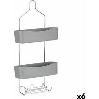 Bruseophæng 28 x 60 x 14 cm Grå Metal Plastik