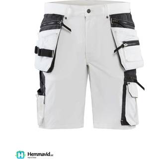 Blåkläder 1088 Shorts 4-vejs stretch / Arbejdsshorts 4-vejs stretch - C58 - Hvid/Mørk Grå