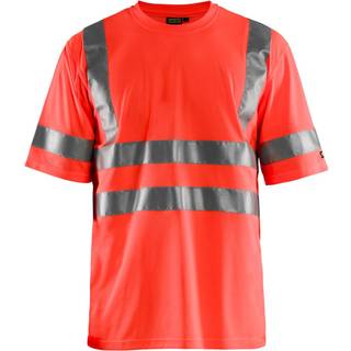 Blåkläder 3413 High Vis T-shirt / High Vis T-shirt - 4XL - High Vis Rød