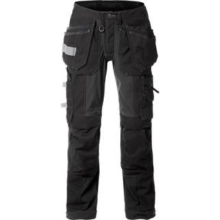Fristads 127670 Håndværker stretch bukser dame 2533 / Arbejdsbukser Sort 48