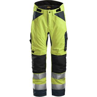 Snickers Workwear 6639 AllroundWork Vinterbukser Bemærk, gul Hi-Vis, gul