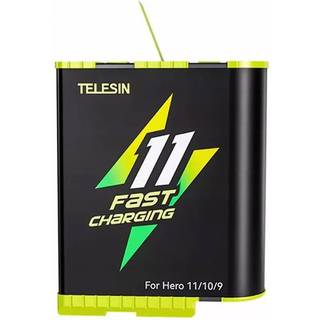 Telesin Fast Charge batteri til GoPro Hero 9/10/11 - 1750mAh
