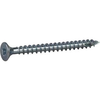 ESSVE 423203 Træskrue 6 mm Ø, TX30, fuldt gevind, forsænket, FZB 70 mm, stk. 10