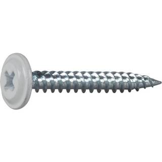ESSVE 513540 Montageskrue 4,2 mm Ø, hvidlakeret, PH2, FZB 13mm, 20-pak