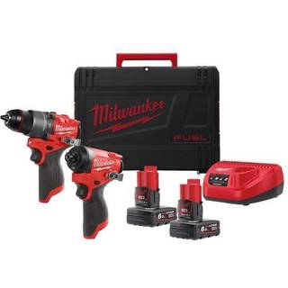 Milwaukee M12 FPP2A2-602X Værktøjspakke