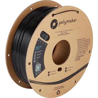 Polymaker Polymaker Polylite PETG 1,75 mm - 1kg Sort 6938936710035