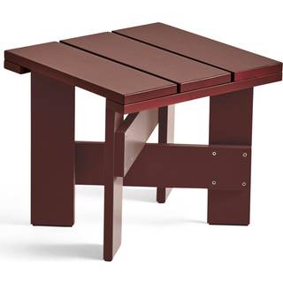 HAY Crate Low Table - Iron red - Lakeret fyrretræ / Lacquered pinewood
