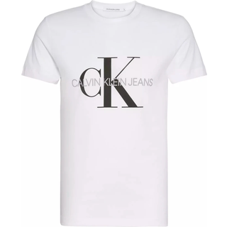 Slim Monogram T-shirt - White - M