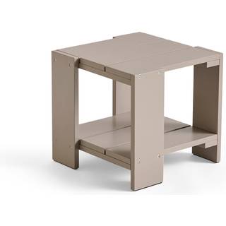 HAY Crate Side Table - London Fog - Lakeret fyrretræ / Lacquered pinewood