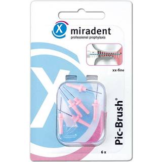 Mellemrumsbørster Miradent Pic-Brush Refills xx-fine 0.4 mm PINK