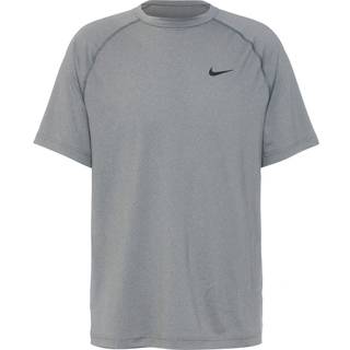 Kortærmet Nike Ready Dri-FIT-fitnessoverdel til mænd - grå - XXL