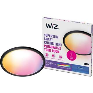 WiZ SuperSlim RGB - Sort - Ø:54.5cm - 3750lm WiFi Plafond Lampe