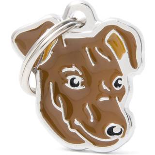 Halssmykke Med Racemotiv - Pinscher - Rød