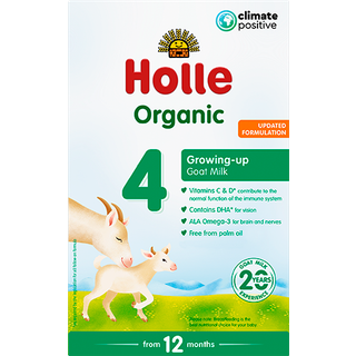Holle Tilskudblanding Gedemælk Basis 4 Ø - fra 12 mdr. (400 g)