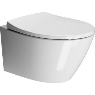 GSI Modo vægtoilet 52x37cm Swirlflush hvid