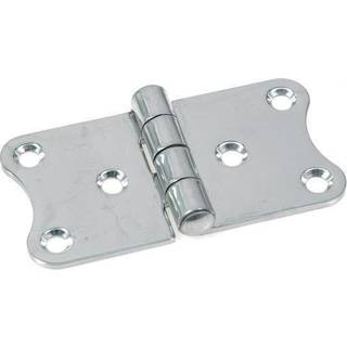 Lugehængsel 1852-Marine, 74 x 40 mm, syrefast rustfrit stål (AISI 316)