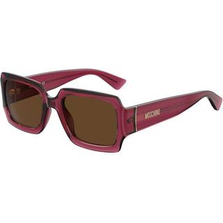 Moschino MOS063/S C9A/70 53 Solbriller Mænd Rød - Transparent Red - 53mm