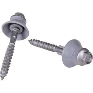 Plastmo topskrue med vinger - 50 stk.