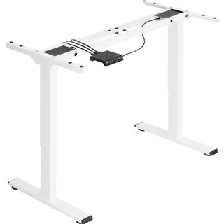 Hæve sænke stel Melville 110-168x60x70-119cm - hvid