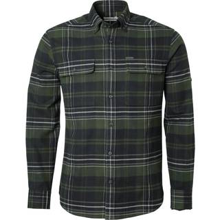 Chevalier Men's Heron Flannel Shirt October Green Checked, XL