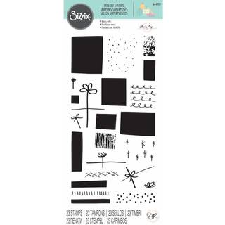 Layered Clear Stamps Giftwrap by Olivia Rose