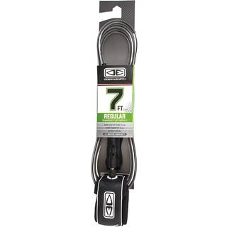 Ocean & Earth Regular 7'0 Moulded Leash - 7'0 - black