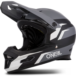 O'Neal Fury Stage Fullface Hjelm Black/Grey - Hjelmstørrelse 57-58 cm